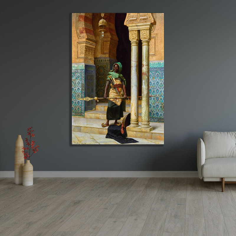 Art sur toile, galerie Ludwig, art sur le thème: The Nubian Guard 1902