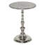 Table d'appoint en aluminium et aluminium