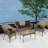 Yamada 4 - Person Patio Conversation Set with Cushions-37026428-37026430