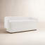 Banc de rangement rembourré en mélange de polyester Bredon-96025966