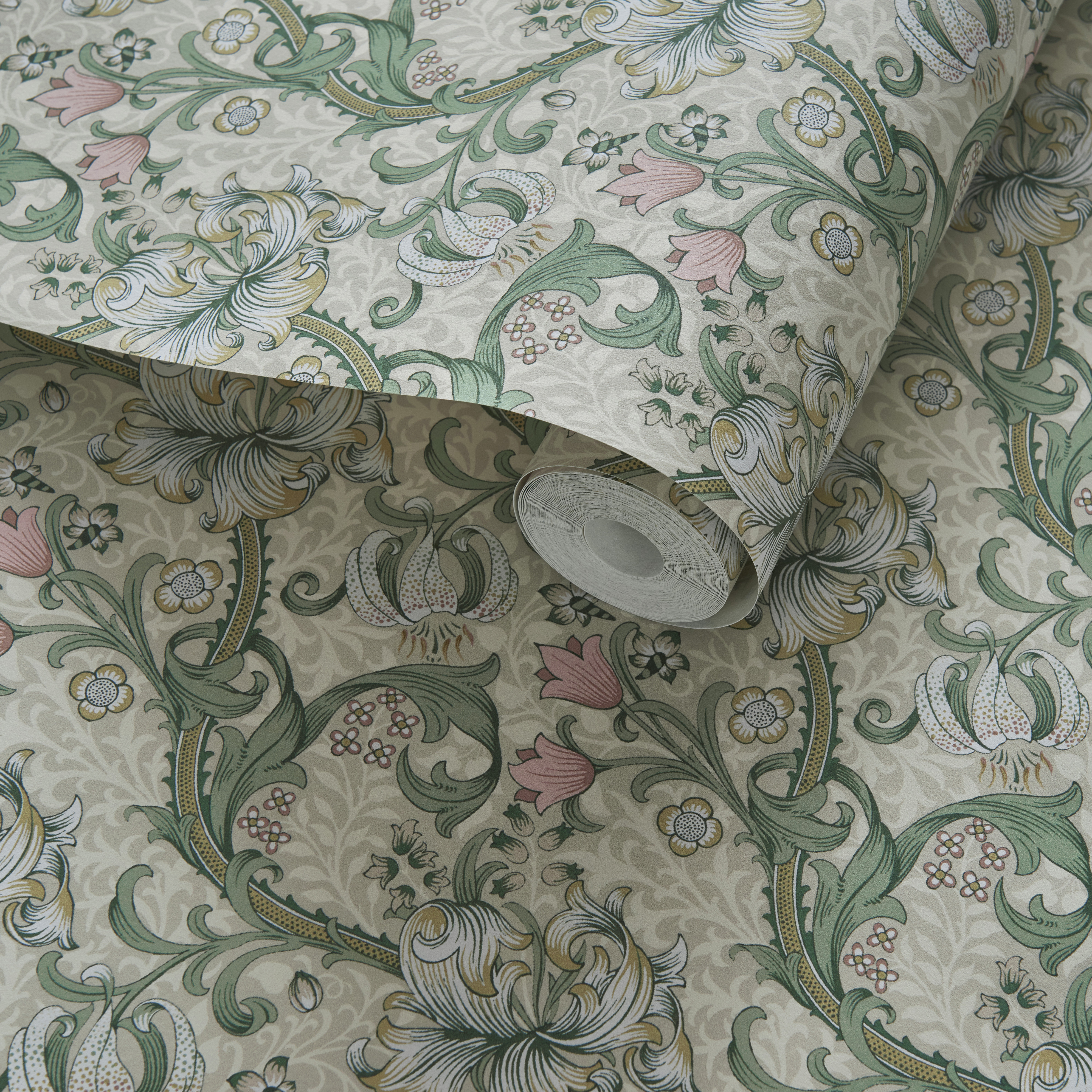 William Morris Designs by Clarke & Clarke Golden Lily William Morris 10 ...