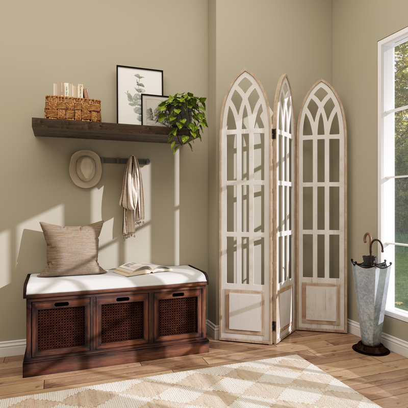 Ensemble de 2 pots de fleurs d'intérieur et d'extérieur blancs avec support en bois amovible, Blanc