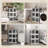 Stackable Storage Bins With Lids, Wheels, And Collapsible-1809853539