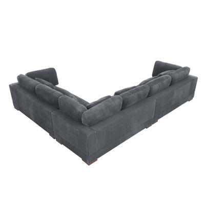 Rippy 137" Wide Corner Sectional by Latitude Run