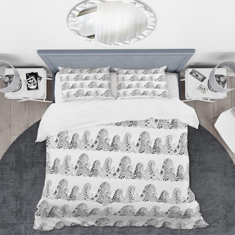 Ensemble de housse de couette en microfibre Pomposo, Housse de couette très grand + 2 très grandes ta
