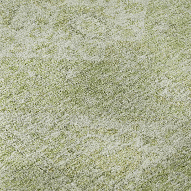 Premium Machine Washable Wayne AMF1104 Global Rug, Rectangle 8' x 10'