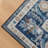 LENORE Machine Washable Vintage Floral Design Area Rug-114308661
