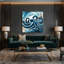 Art nautique sur toile bleu nautique-63758791