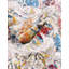 Tapis oriental ivoire / bleu / rouge Murawski-40279225