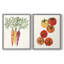 Organic Veg III - reproduction encadrée de qualité supérieure - prête à être accrochée - aucun clou requis - aucun clou requis-793664700-793664703