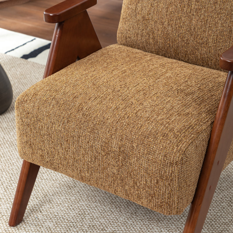 Fauteuil Bula, Jaune