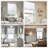 Galen Matte Cordless Roman Blind Galen Matte Fabric-116779408-116779409