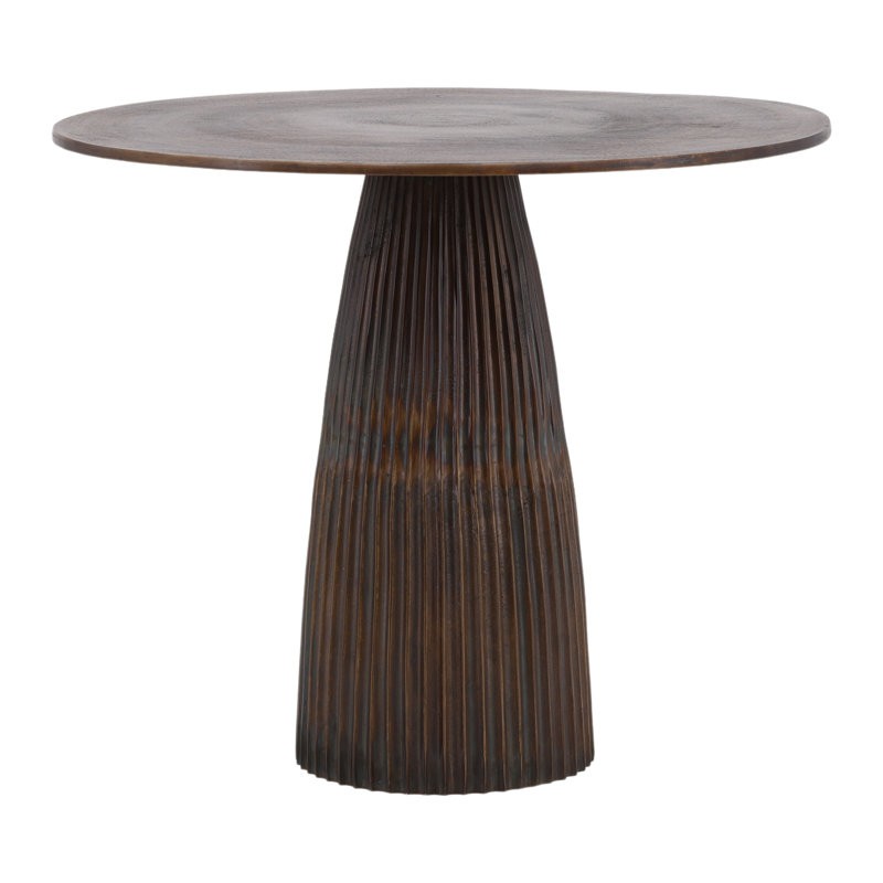 Table de salle à manger à piédestal de 34,75 po Erkin
