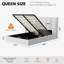 Lit plateforme tapissier rembourré en lin avec rangement relevable et support de lattes renforcé-1671826833-1672212350