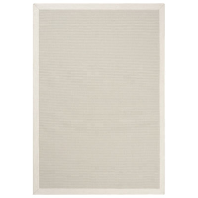 Tapis Beluga Linen Naples Border Sisal