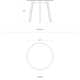 Apt Café Round Dining Table