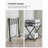 Luggage Rack, Foldable, Steel, PA Plastic, Oxford Fabric