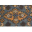 Tapis indien géométrique en laine Viss 9 x 12