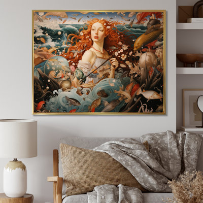 Chef-d'œuvre de la naissance de Vénus III sur toile