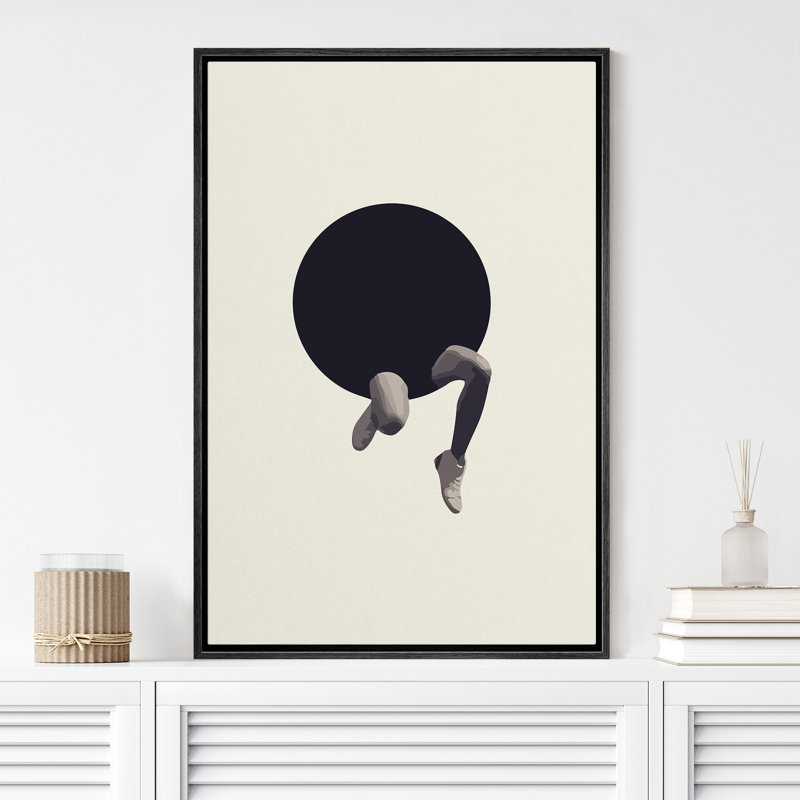 The Legs, Black, 24" H x 16" W