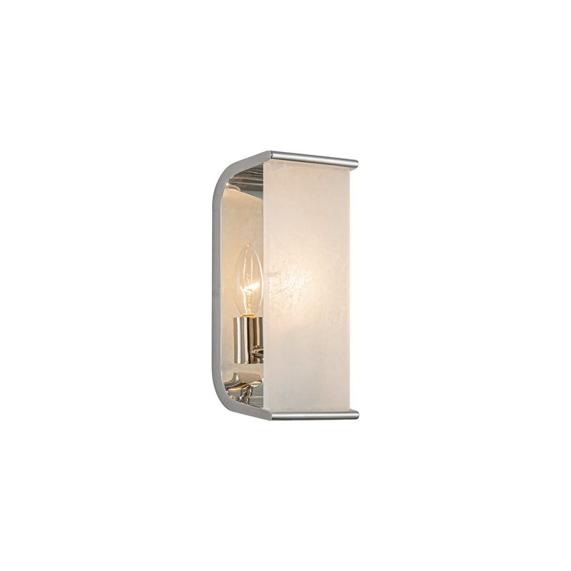 Abbott Bath Sconce, Polished Nickel