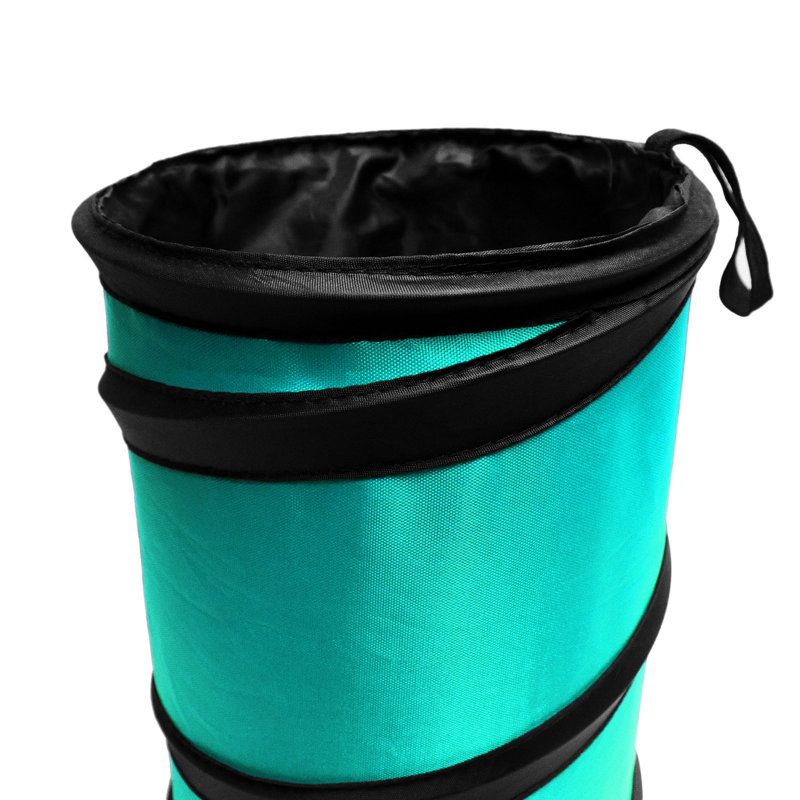 Poubelle pliante, Menthe, 2, H 8,3 po x l 6,3 po x P 6,3 po