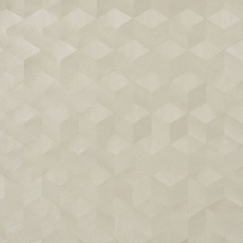 Chevron Inlay Wallpaper, Blond