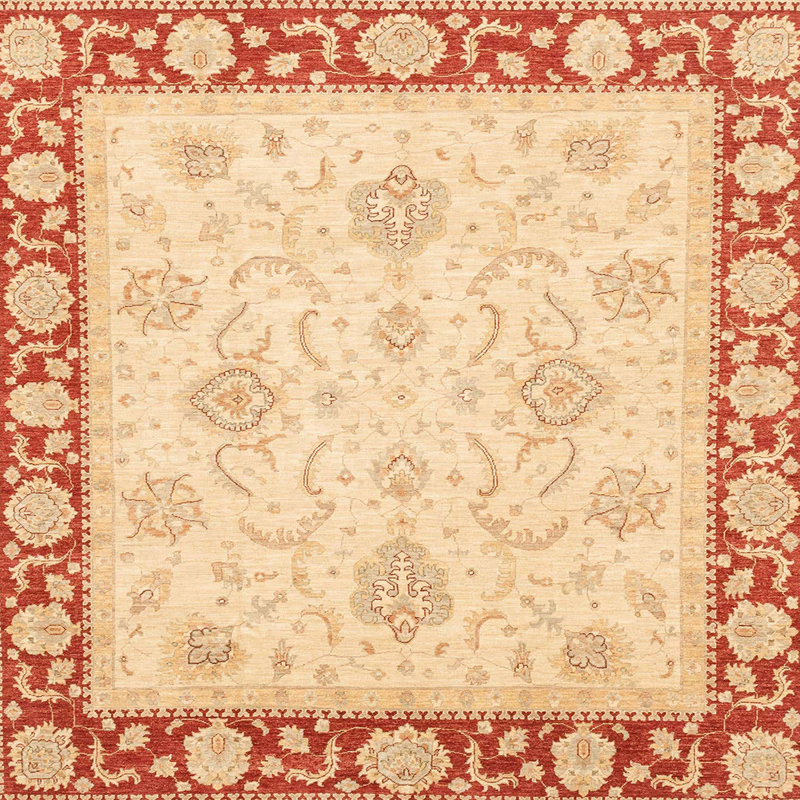 Adam-Alexander Abstract Indoor Rug, Square 5'
