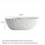 Baignoire autoportante ovale Modern Modern-138396375