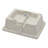 Ceramic Sink, Rectangular Undermount Bathroom Sink With Overflow