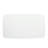 Dining Table, 59 Inch Rectangular Faux Wood White, Brown Splayed Legs-121481534