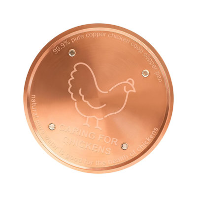 Copper Bird Bath Disc  To Use  Maintain  Water Cleaning Disc Copper Cleaning Disk Versatile Use For Outdoor Garden Patio