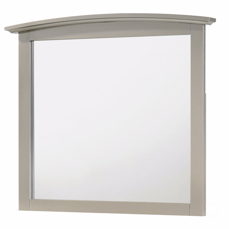 Elegant Silver Champagne Wall Mirror