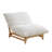 Accent  Armless Lazy Sofa