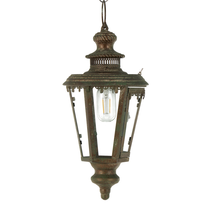 Cole And Grey Metal Lighthouse Style Decorative Indoor Outdoor Candle Lantern With Ring Handle