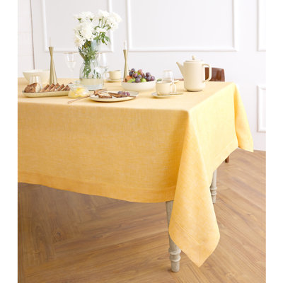 100% Pure Linen Tablecloth - Athena