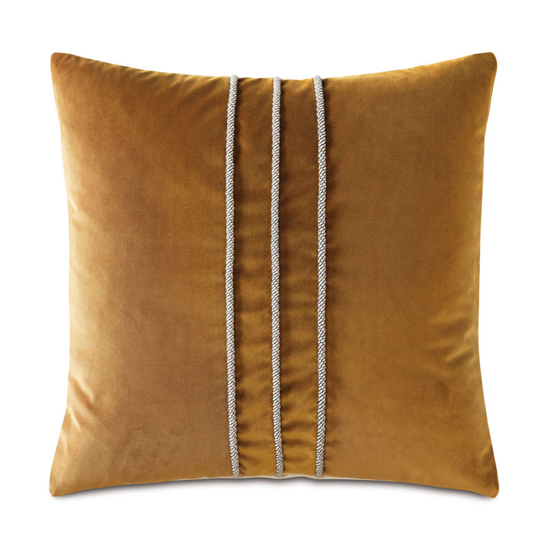 Medara Square Pillow Cover & Insert, Faux Down