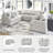 Snodoodle 8-Piece Sectional