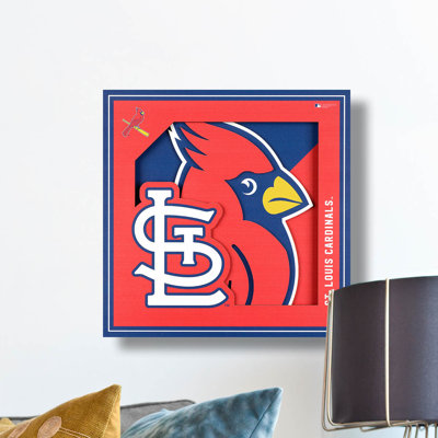 MLB 3D Logo Series Wall Art-12X12