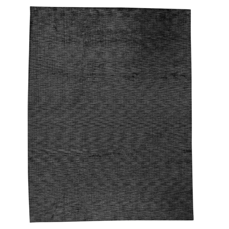 Silk Area Rug in Gray