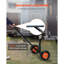 Chariot de remorquage 600 lb 16,5 et 22 pouces à hauteur réglable 1-7 / 8 po