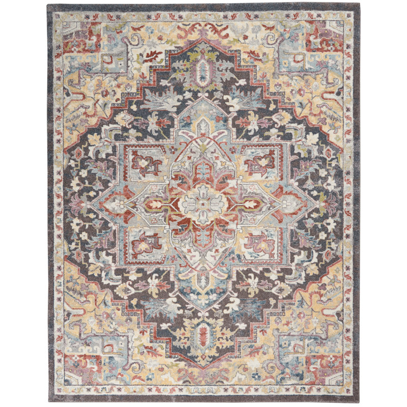 Express Oriental Indoor Rug, Rectangle 5'3" x 7'3"