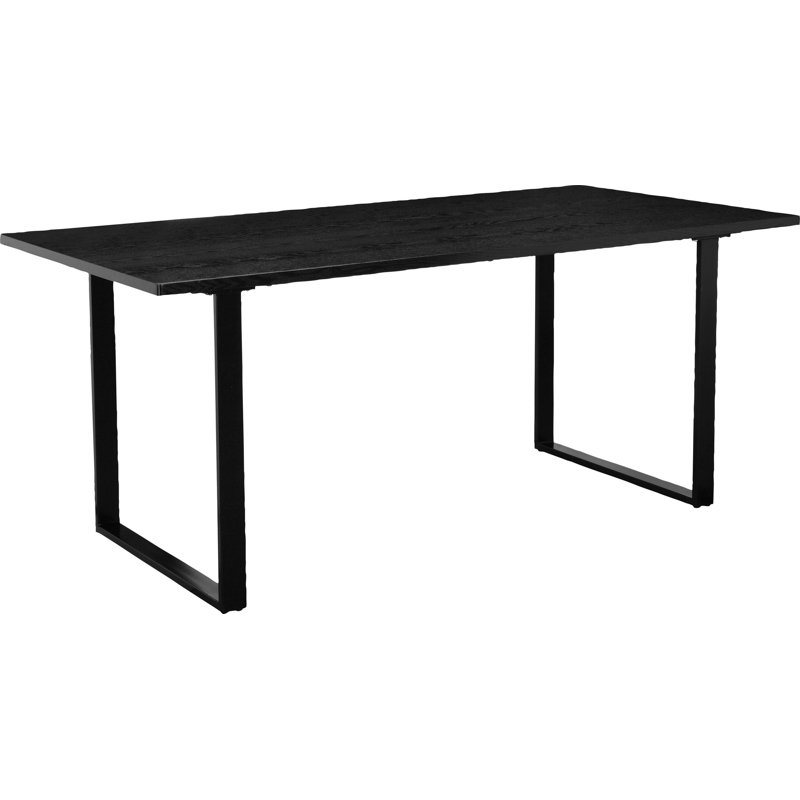 Nely Metal Base Dining Table, 76cm H x 90cm W x 180cm L