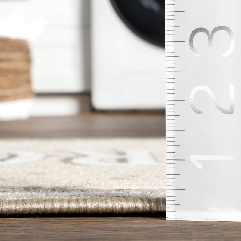 August Grove® Novelty Machine Washable Laundry Mat & Reviews | Wayfair