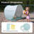 Tiny Land One-Stop Beach Toy & Tent Set - Sea Blue-124797343