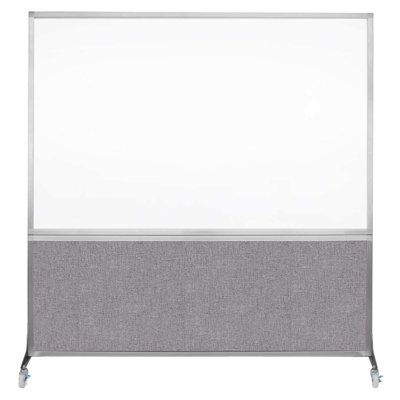 6' Tall DivideWrite Mobile Whiteboard