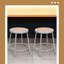 Ensemble de 2 tabourets en acier requis