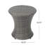 Versatile Accent Table For Outdoor - Weather- , 19.43" D Grey Side , Space, H-487730341-487730347