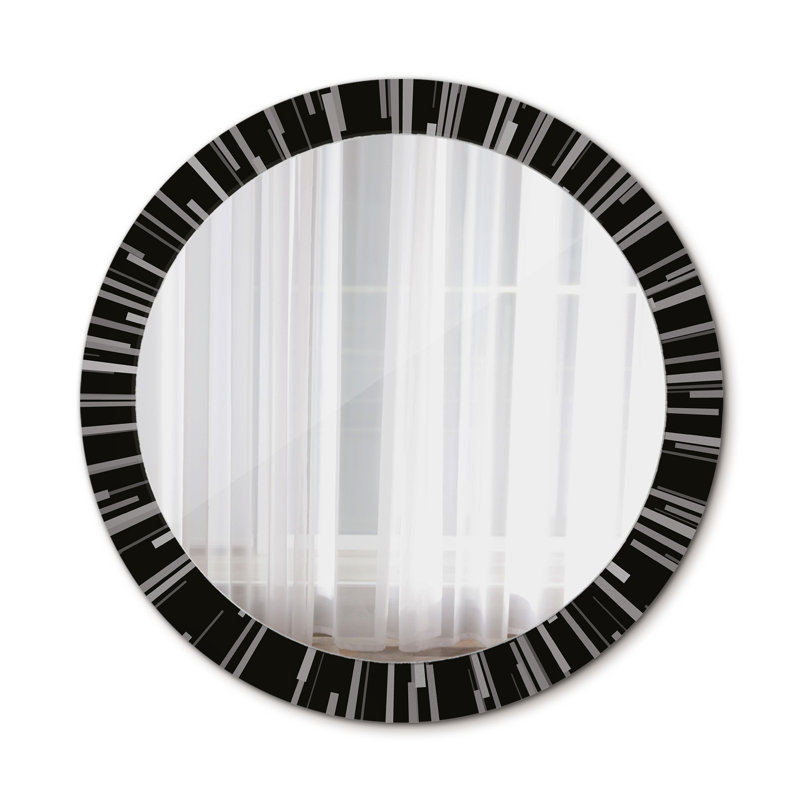 Huldar Glass Flat Wall Mirror