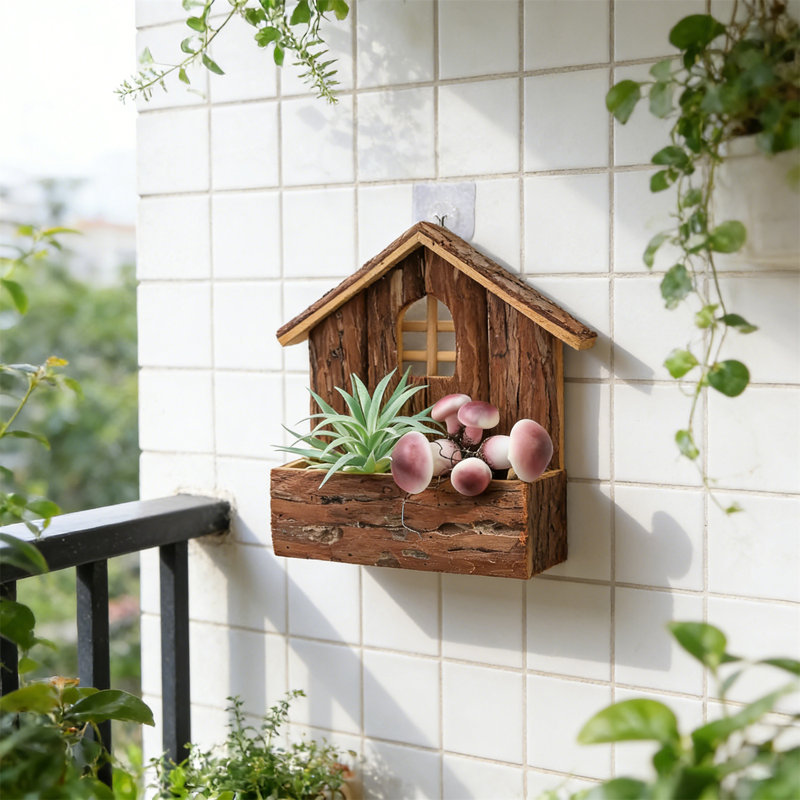 Wall-Mounted Artificial Flower